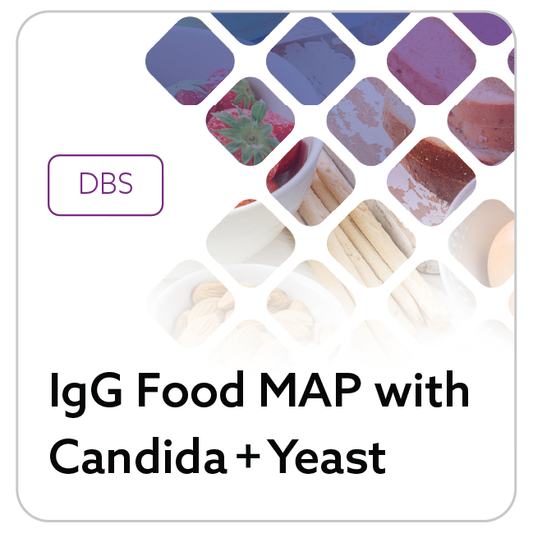 IgG Food MAP with Candida + Yeast - DBS