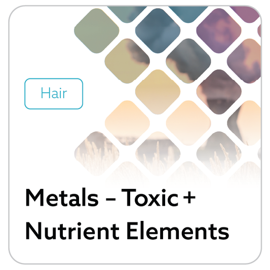 Metals – Toxic + Nutrient Elements – Hair